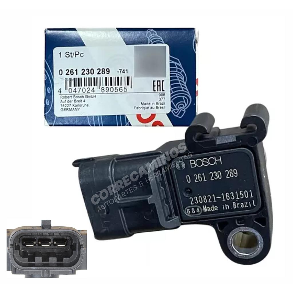 P3-17.1 SENSOR CHEVROLET SAIL SPARK GT CAPTIVA 2.4 BEAT MAP (BOSCH) 0261230289&lt;