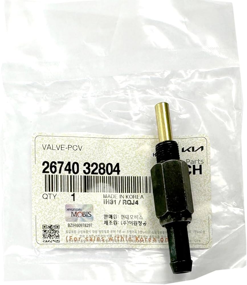 P1-19-E1 VALVULA PCV ATOS PICANTO MORNING VISION (metalica) MOBIS 26740-26700 <