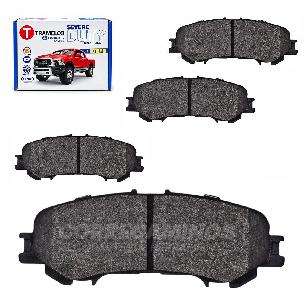 PASTILLAS FRENO S-CROSS SY HIBRIDA VITARA SX4 LIVE CHANGAN VAN XPANDER (TRAMELCO CERAMICA) 9266<