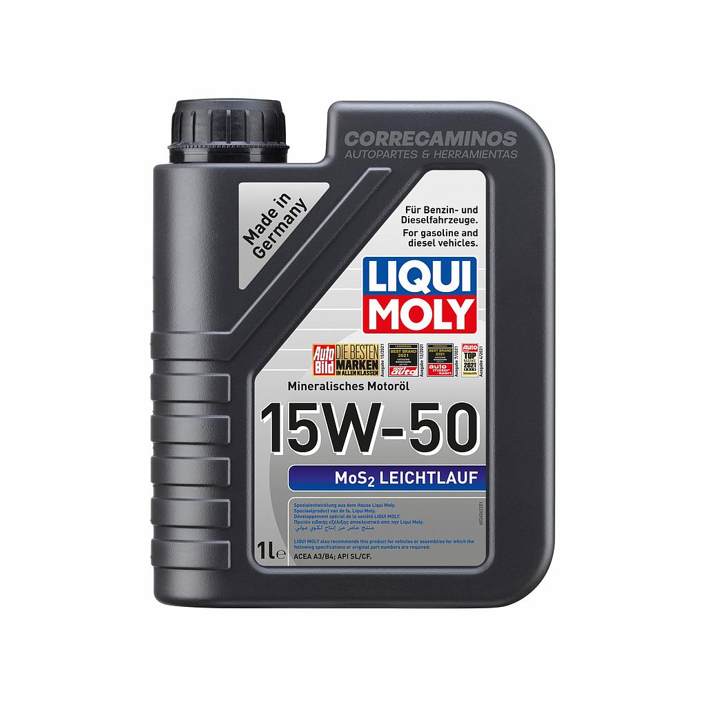 ACEITE MOTOR 15W50 1L (LIQUI MOLY) 2456