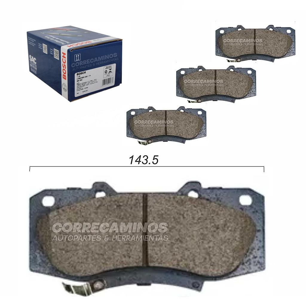PASTILLAS VIGO DIESEL (BOSCH) 8776 &lt;