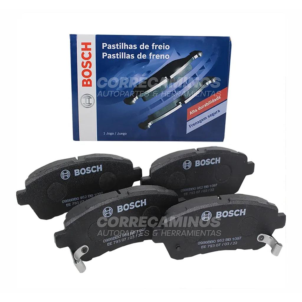 PASTILLAS FIESTA 11> MAZDA 2 ERTIGA  SUZUKY DZIRE BALENO (BOSCH) 10287 <