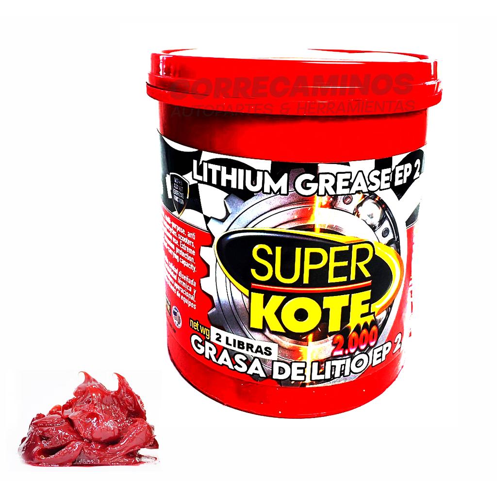 P3-52-A1 GRASA LITIO ROJA (SUPER KOTE 2.000) 2lb