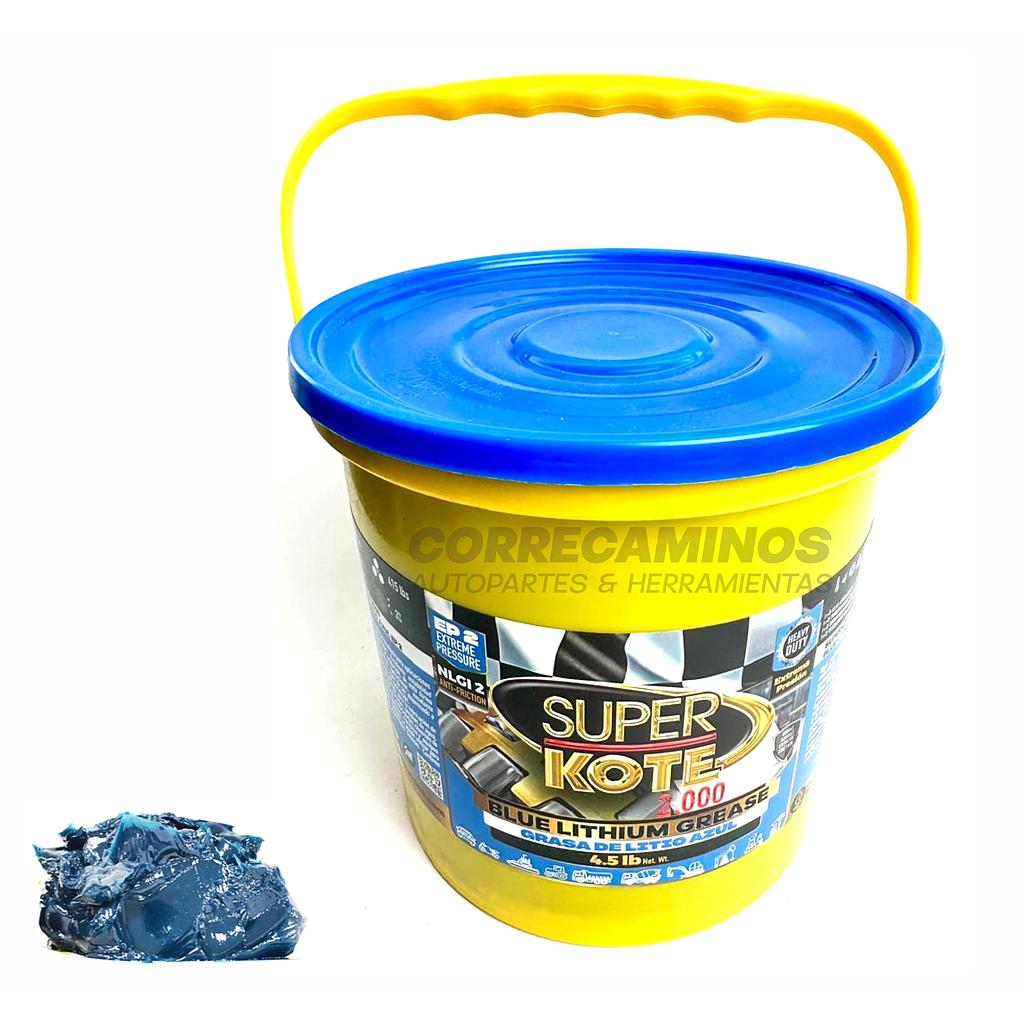 P3-52-A2 GRASA LITIO AZUL (SUPER KOTE 2.000) 4.5LB