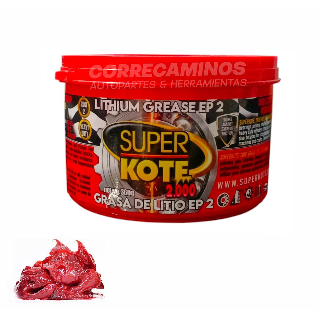 P3-52-B1 GRASA LITIO ROJA (SUPER KOTE 2.000) 360gr