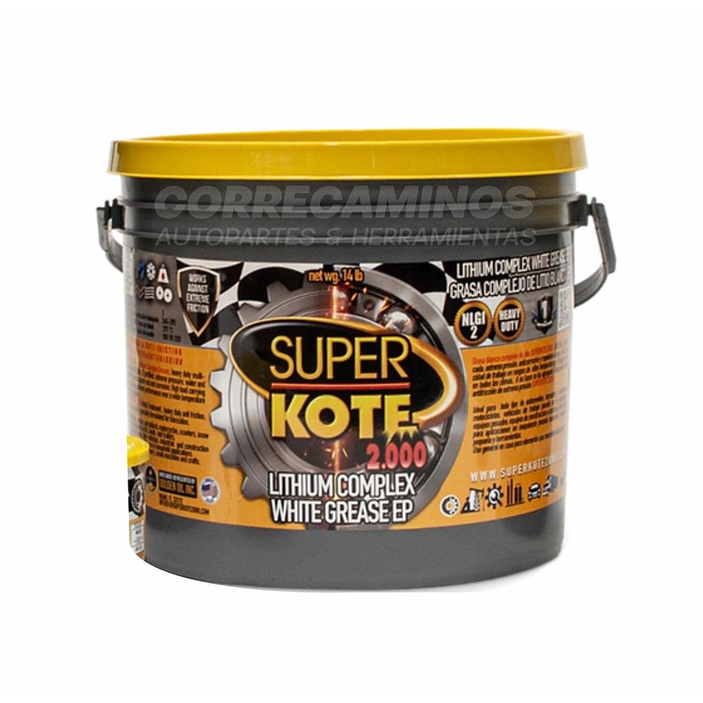 P3-54-E2 GRASA BLANCA PARA EXTREMA PRESION BLANCA (SUPER KOTE) 14LB