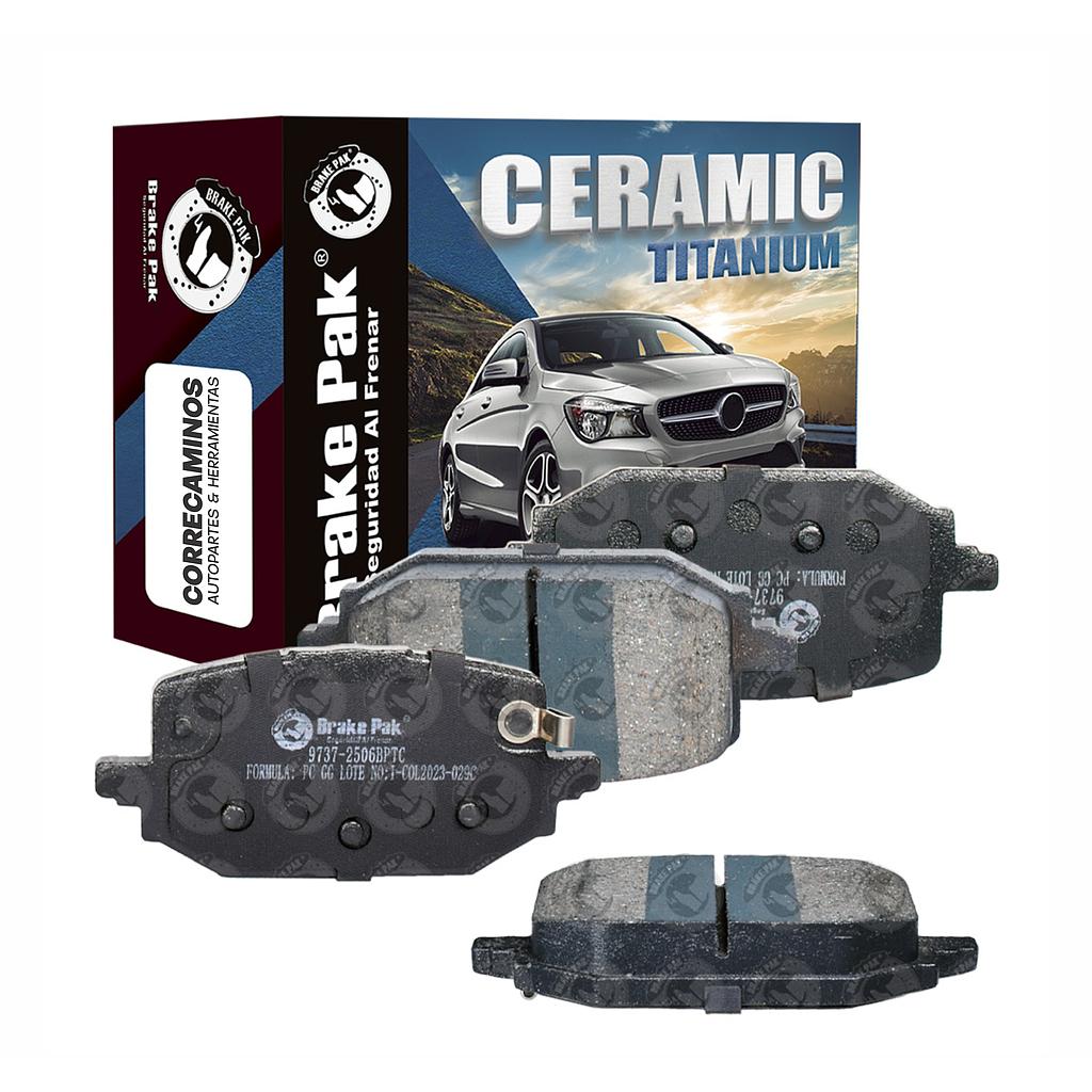 PASTILLAS FRENO NISSAN QASQAI XTRAIL 2024&gt; TRASERAS (BRAKE PAK) 9737&lt;