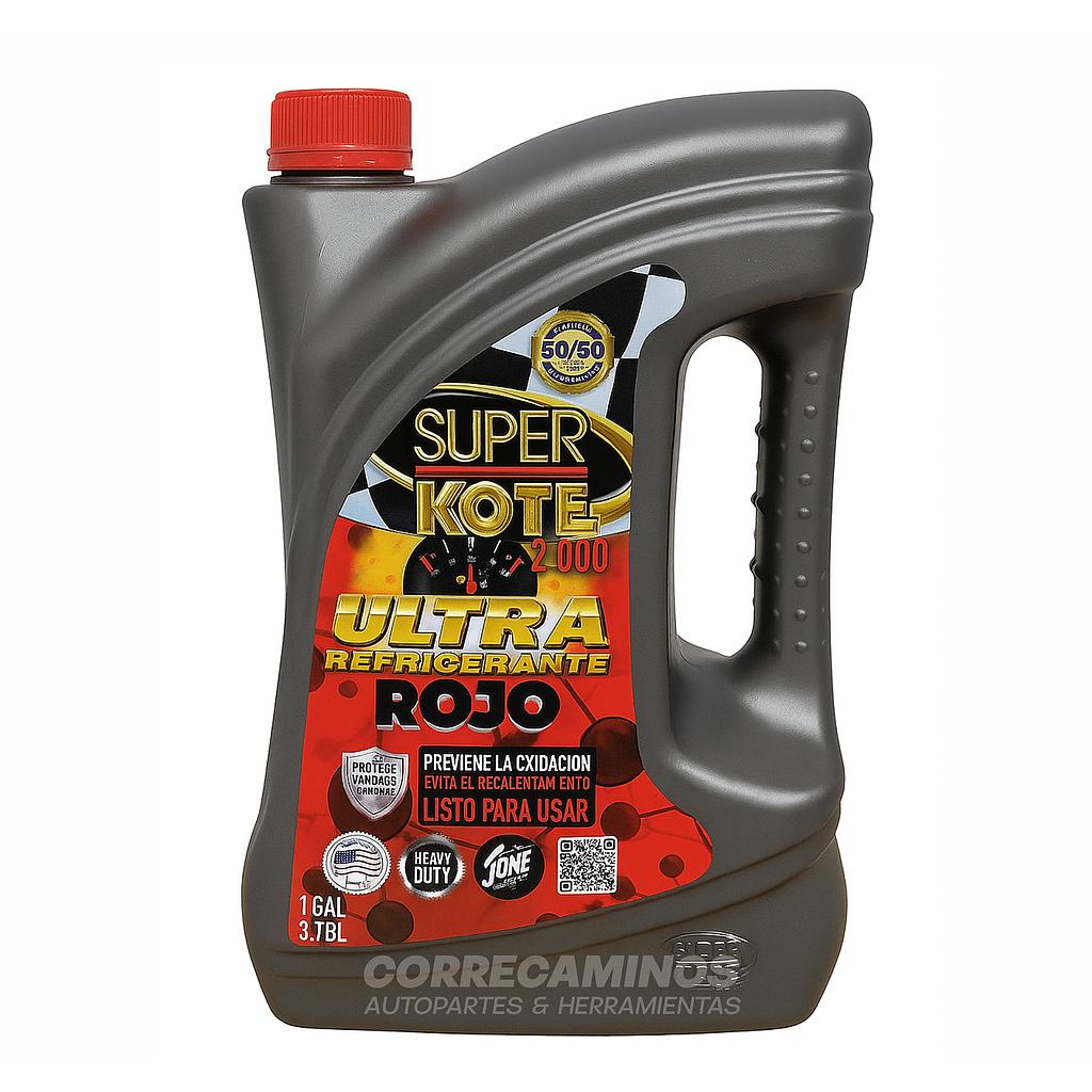 REFRIGERANTE 1gl (SUPE KOTE) ROJO 50/50