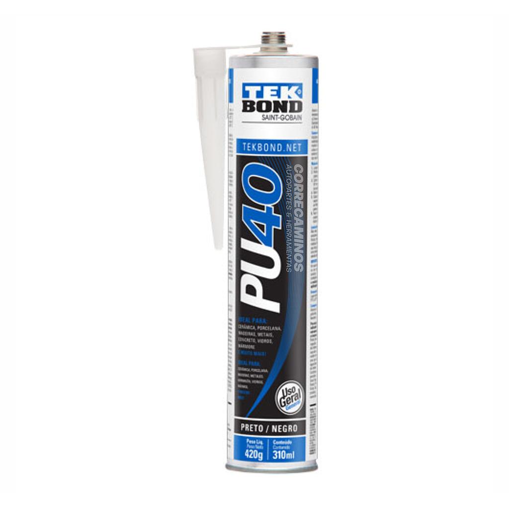 P3-54-F2 SILICONA PARA CARROCERIAS PU40 ALTO DESEMPEÑO (TEK BOND) 30ML<