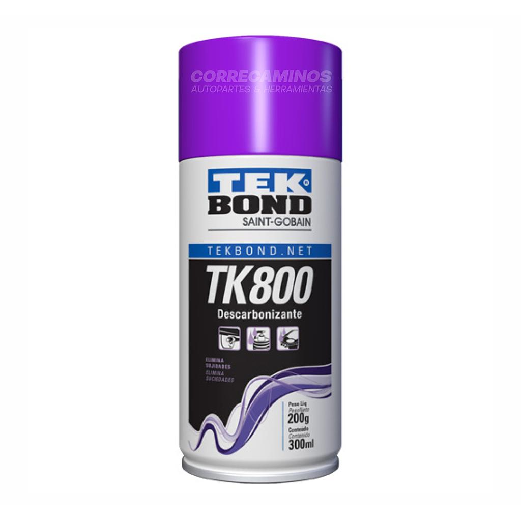 LIMPIADOR DE CARBURADOR Y CUERPO DE ACELERACION TK800 300ml (TEK BOND)<