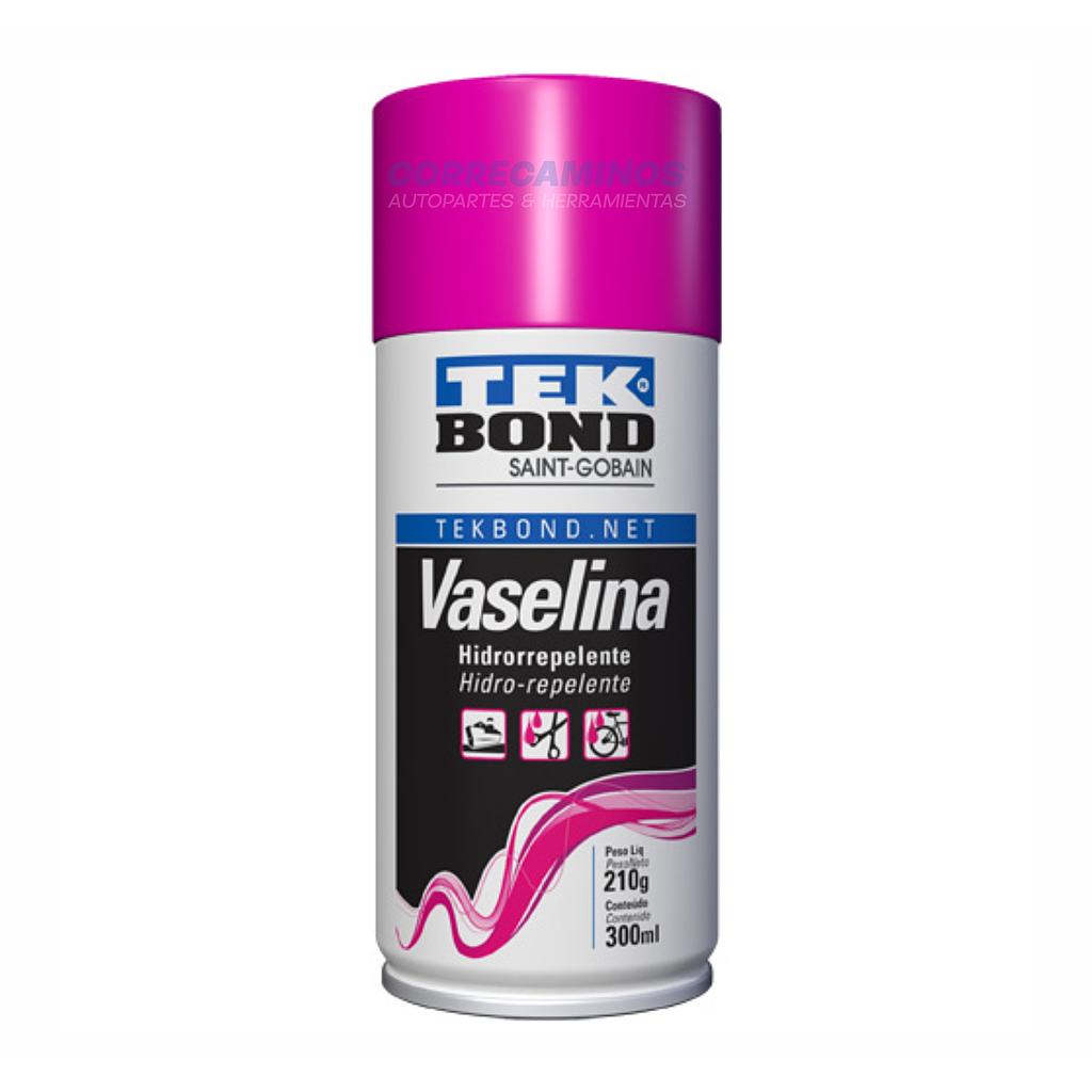 P4-26-B4 VASELINA EN AEROSOL REPELNTE AL AGUA 300ML (TEK BOND) <