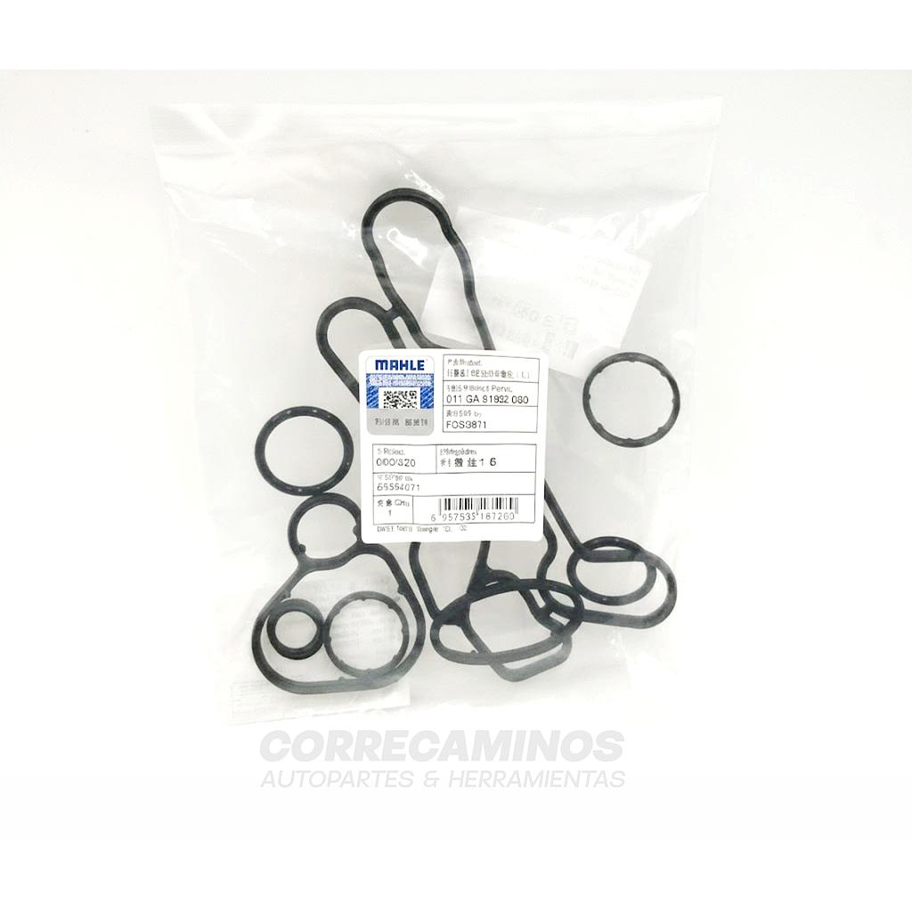 P3-7-O5 EMPAQUE ENFRIADOR ACIETE CRUZE SONIC (MAHLE) FGS038T1<