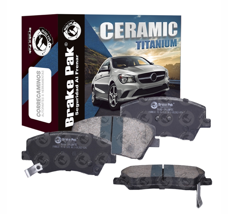 PASTILLAS FRENO IONIQ ELANTRA KIA NIRO (BRAKE PAK) 9143<