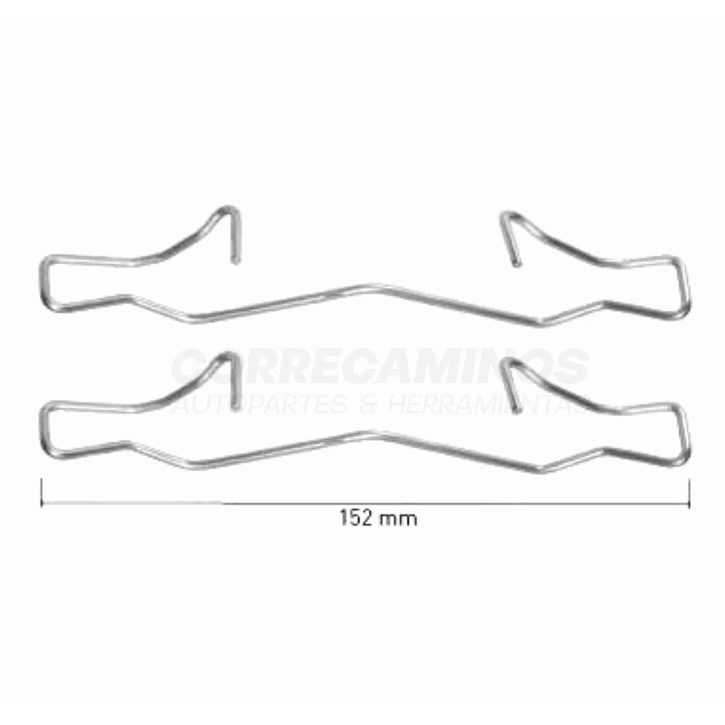 P1 ANTIRRUIDO DUSTER HALAMBRES AP-3358<