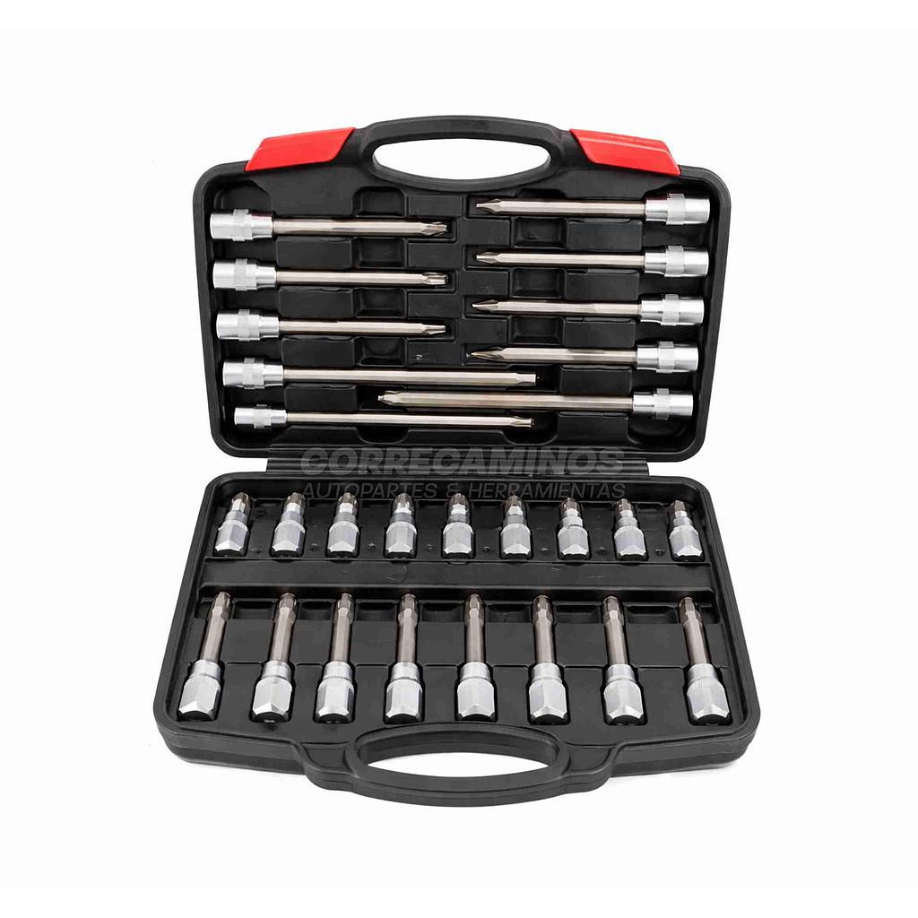 P5-18-I1 KIT 26 PUNTAS PLURIDENTADA MULTIESTRIA JC-26