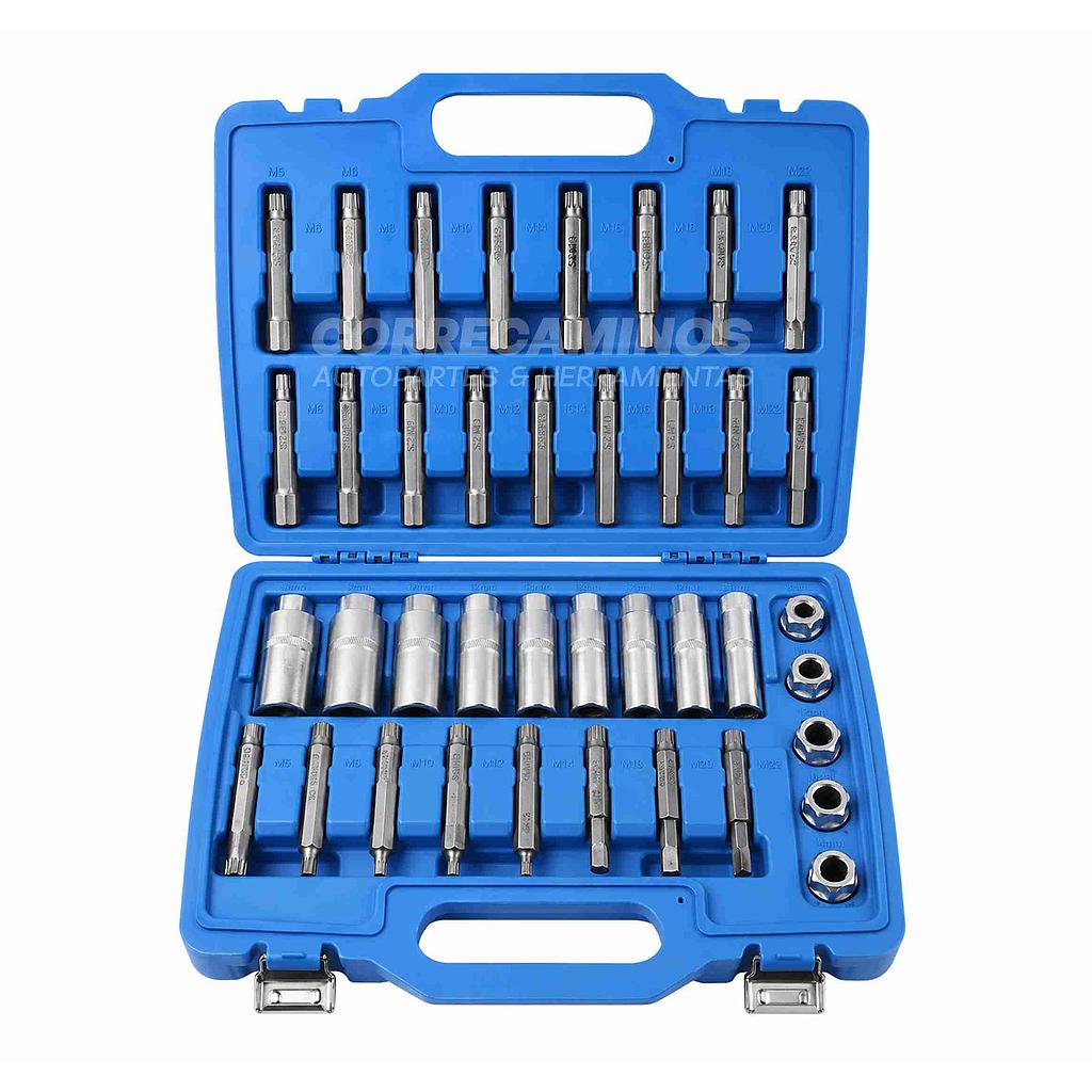 P5-17-A1 KIT COPASY PUNTAS PARA AMORTIGUADOES Y SUSPENSION CE-37
