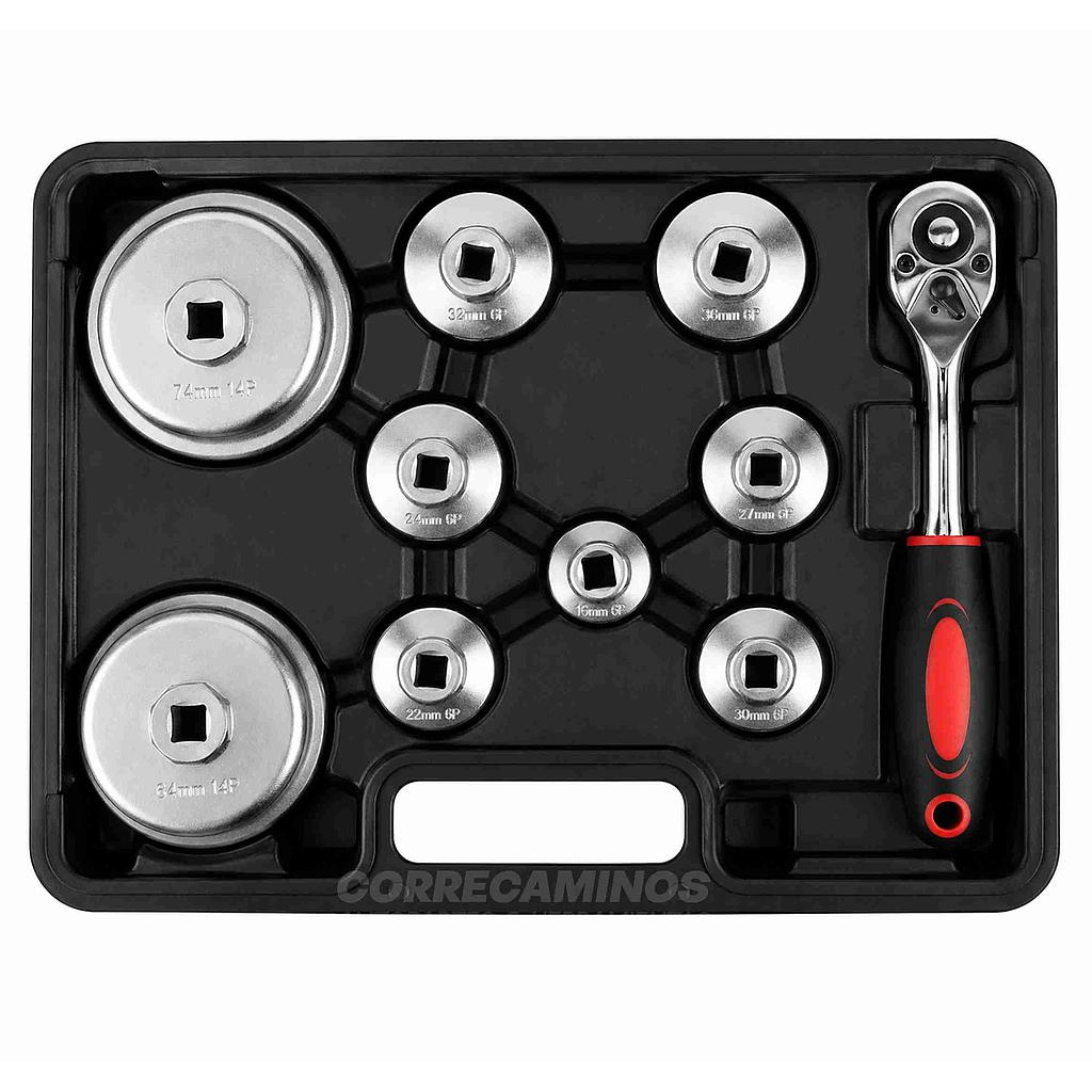 # KIT COPAS PARA FILTROS DE ACEITE LLA-06