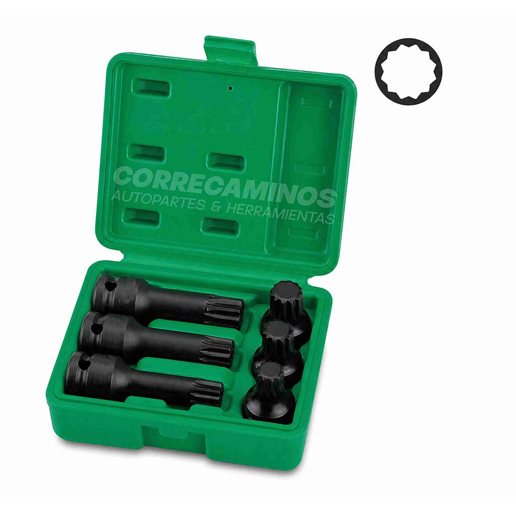 P5-18-A2 KIT 26 PUNTAS PLURIDENTADA MULTIESTRIA JC-06