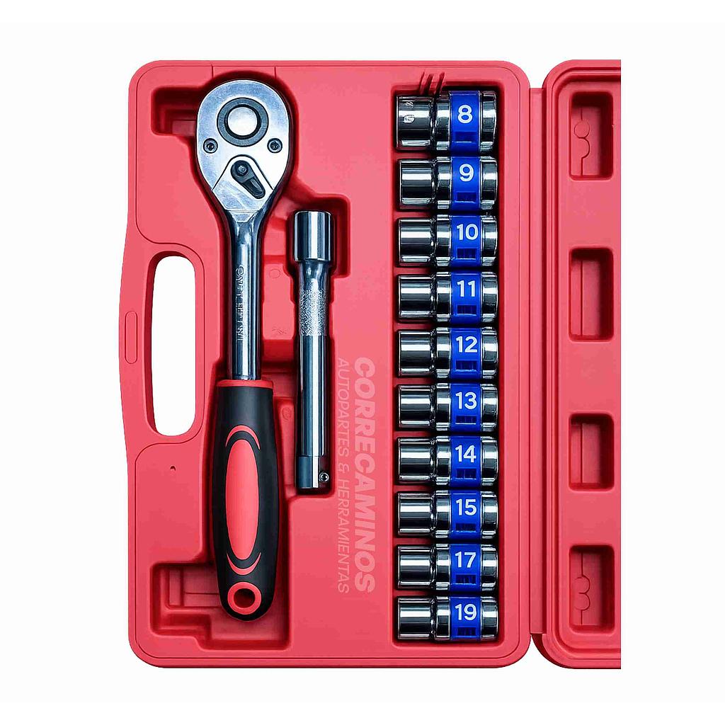 P5-16-C2 KIT COPAS 1/2 12 PIEZAS 1108B