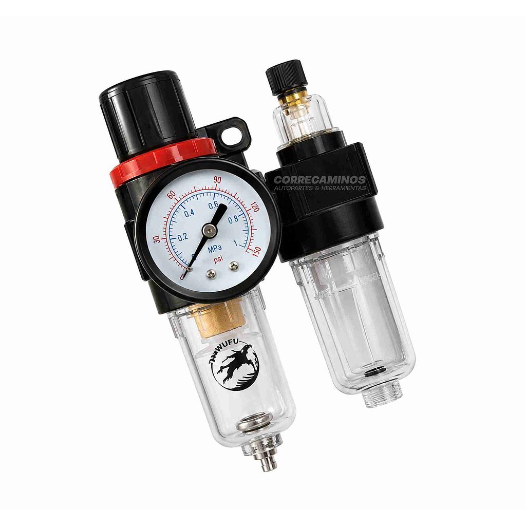 P5-16-B3 FILTRO FRL REGULADOR  + LUBRICADOR + SECADOR + MANOMETRO 1773