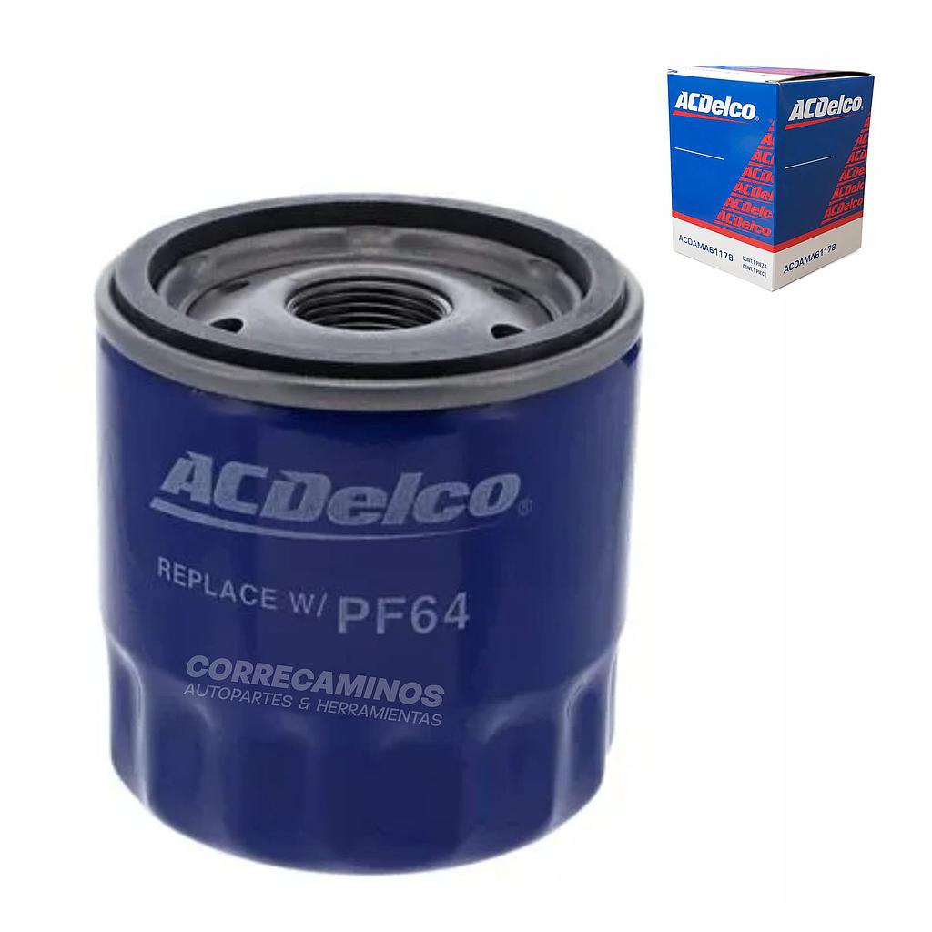 P5-2-B8  FILTRO CHEVROLET CAPTIVA ACEITE (ACDELCO) 19334507<