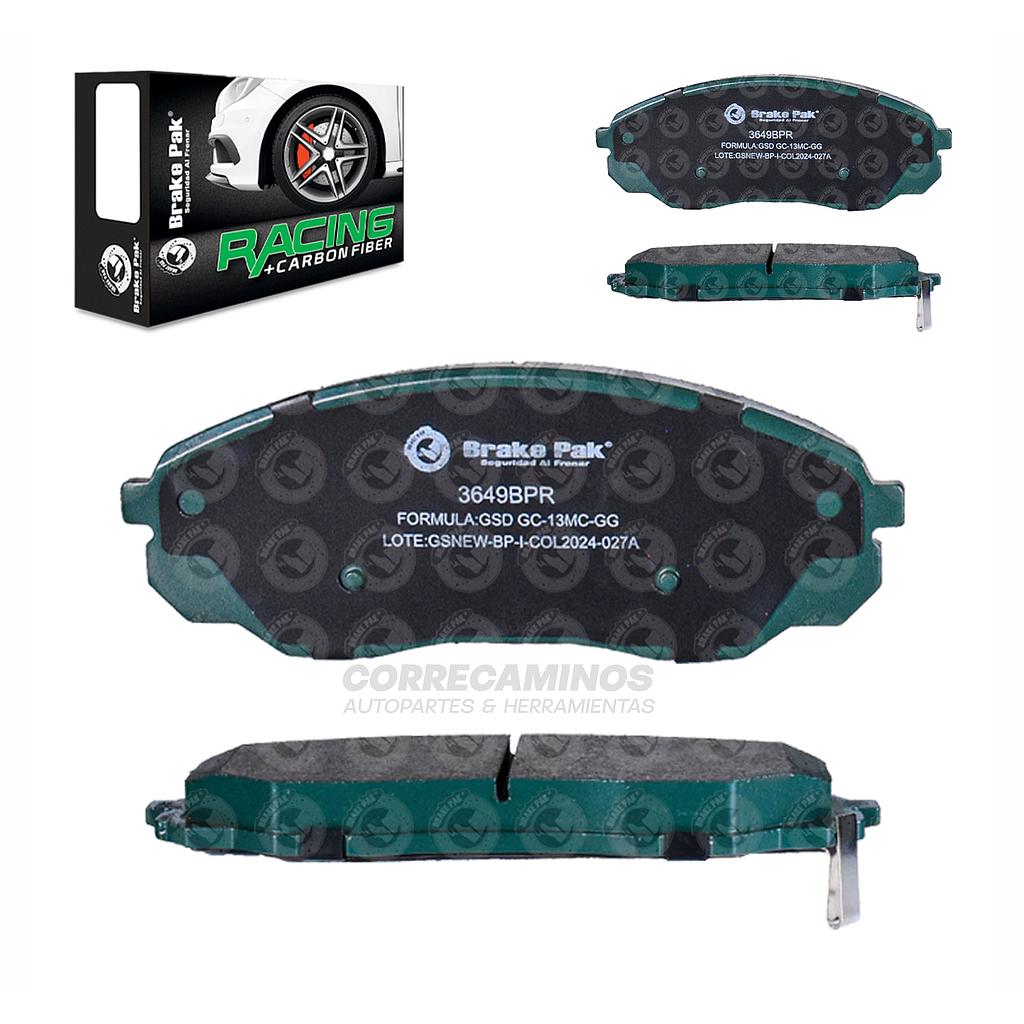 PASTILLAS FRENO JAC TURBO HUNTERPLUS F70 PEUGEOT LANDTREK (BRAKE PAK) 3649<
