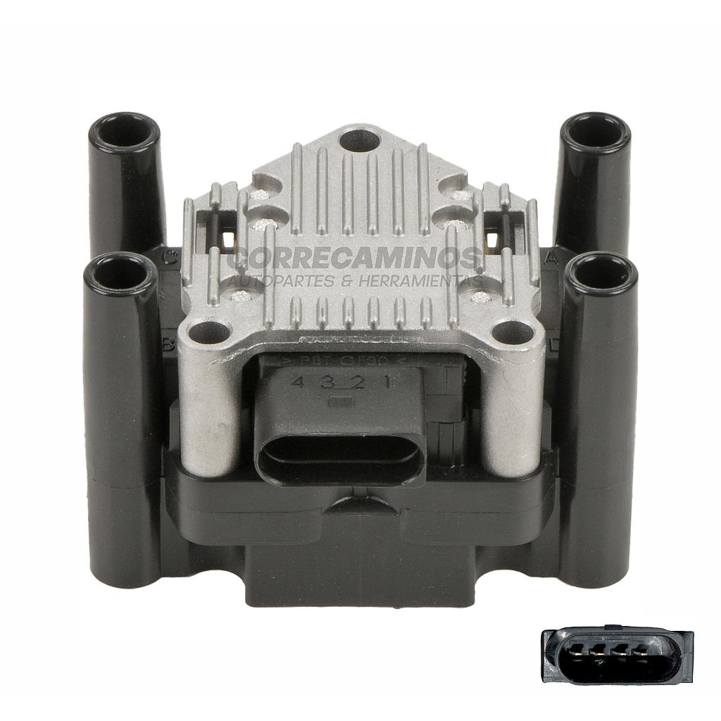P4-27-B7 BOBINA GOLD JETTA CROSFOX VOYAGE 1.6 9952813<