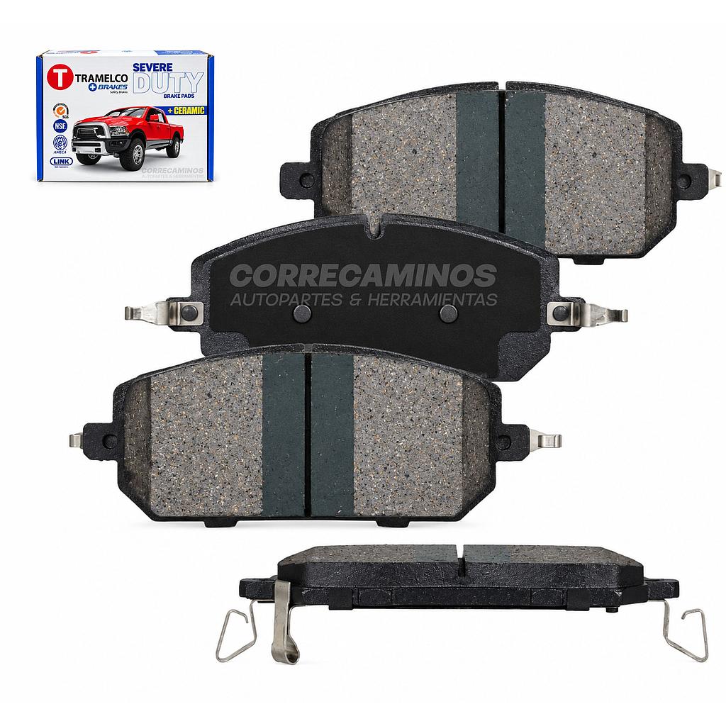 # PASTILLAS FRENO MAZDA CX50MX30 DELANTERAS (TRAMELCO) 9651<