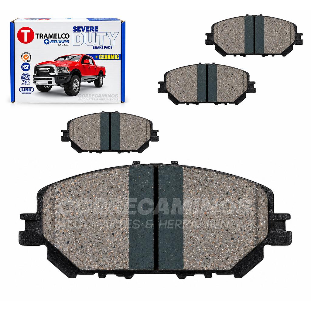 # PASTILLAS FRENO NISSAN KICKS 2025> DELANTERAS  (TRAMELCO) 9603<